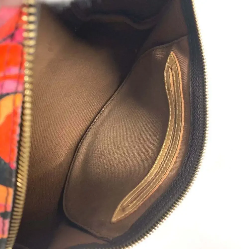 LOUIS VUITTON Brown Monogram Canvas Speedy 30 Boston Bag